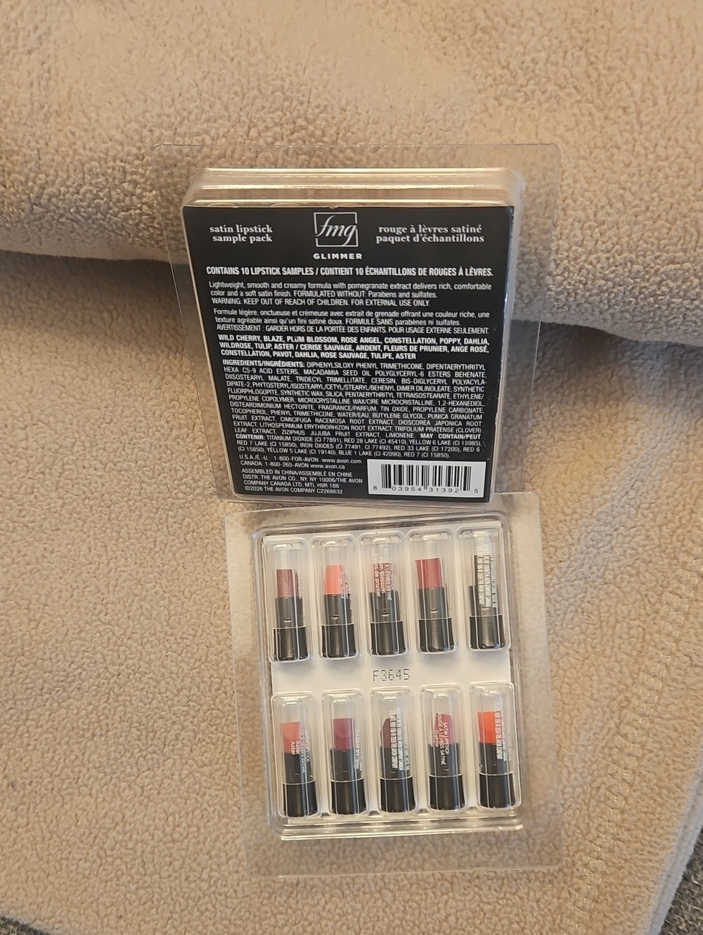 Avon Satin Lipstick Mini Set - Assorted Pink & Rose Shades